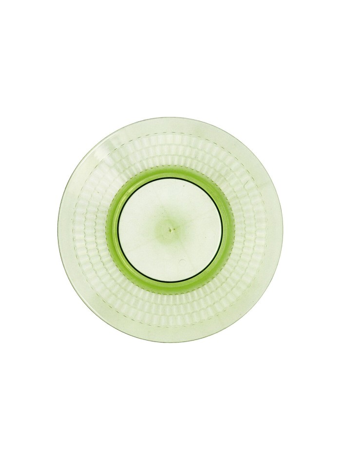 Dessert dish Quid Viba Green Plastic 20 cm (12 Units)