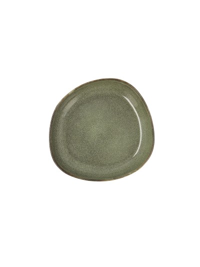 Plato Hondo Bidasoa Ikonic Cerámica Verde (20,5 x 19,5 cm) (Pack 6x)