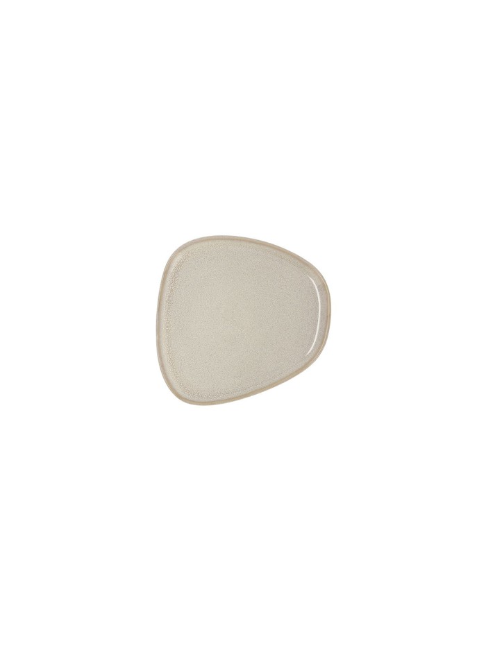 Flat plate Bidasoa Ikonic Ceramic White (14 x 13,6 cm) (Pack 12x)