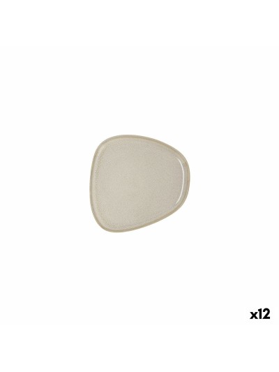 Plato Llano Bidasoa Ikonic Cerámica Blanco (14 x 13,6 cm) (Pack 12x)