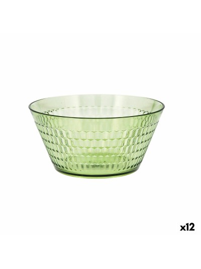 Bol Quid Viba Vert Plastique Ø 18 cm (Pack 12x)