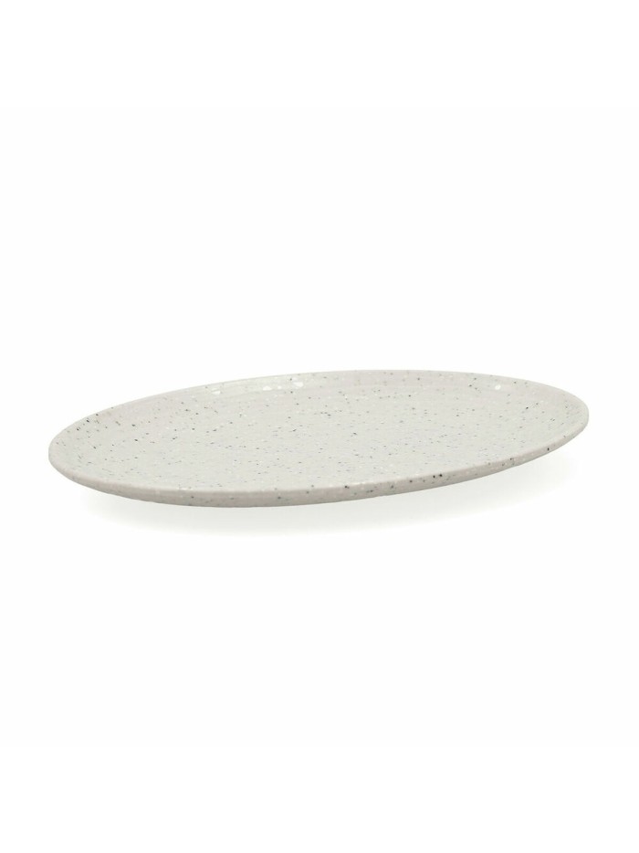 Bandeja de Aperitivos Bidasoa Ikonic Gris Plástico Melamina 20,2 x 14,4 x 1,5 cm (12 Unidades) (Pack 12x)