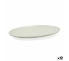 Bandeja de Aperitivos Bidasoa Ikonic Gris Plástico Melamina 20,2 x 14,4 x 1,5 cm (12 Unidades) (Pack 12x)