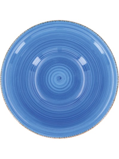 Bol Quid Vita Cerámica Azul (18 cm) (Pack 6x)
