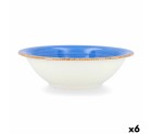 Bowl Quid Vita Ceramic Blue (18 cm) (Pack 6x)