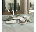 Bowl Bidasoa Ikonic Ceramic White (15,8 x 15 x 7 cm) (Pack 6x)