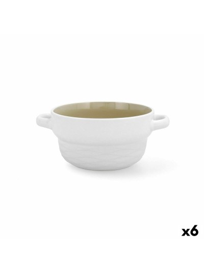 Tazas para Consomé Quid Vita Bicolor 500 ml (6 Piezas) (Pack 6x)