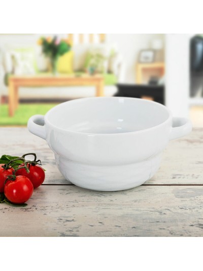 Tazas para Consomé Quid Vita Bicolor 500 ml (6 Unidades) (Pack 6x)