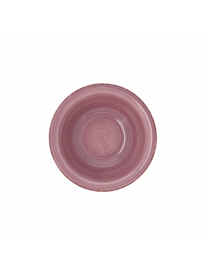 Bol Quid Peoni Vita Cerámica Rosa (18 cm) (Pack 6x)