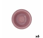 Bol Quid Peoni Vita Cerámica Rosa (18 cm) (Pack 6x)