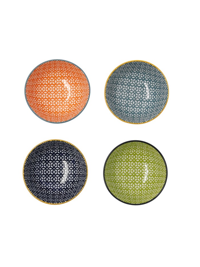 Bol Quid Pippa Multicouleur Céramique (24 Unités) (Pack 24x)