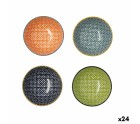 Bol Quid Pippa Multicouleur Céramique (24 Unités) (Pack 24x)