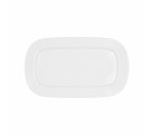 Fuente de Cocina Bidasoa Glacial Blanco Cerámica 31 x 18 cm (6 Unidades) (Pack 6x)