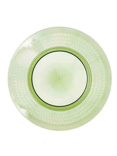 Plato Llano Quid Viba Verde Plástico 27 cm Ø 27 cm (12 Unidades) (Pack 12x)