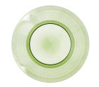 Flat plate Quid Viba Green Plastic 27 cm Ø 27 cm (12 Units) (Pack 12x)