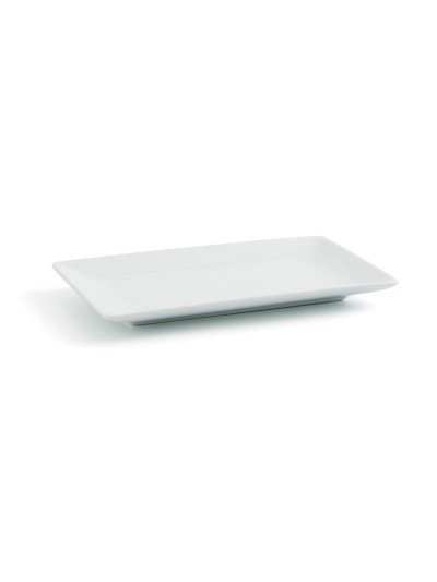 Plato Quid Gastro Fun Pequeño Blanco Cerámica 16,5 x 9,5 x 2 cm (6 Unidades) (Pack 6x)