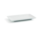 Plato Quid Gastro Fun Pequeño Blanco Cerámica 16,5 x 9,5 x 2 cm (6 Unidades) (Pack 6x)