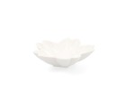 Bandeja de Aperitivos Quid Select Blanco Cerámica Flor (6 Unidades) (Pack 6x)