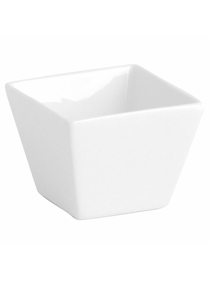 Snack tray Quid Chef White Ceramic (12 Units) (Pack 12x)
