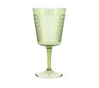 Wine glass Quid Viba Green Plastic 420 ml (12 Units) (Pack 12x)