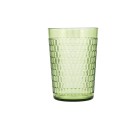 Glass Quid Viba Green Plastic 450 ml (12 Units) (Pack 12x)