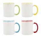 Mug Quid Bodega Ceramic Multicolour (330 ml) (Pack 12x)