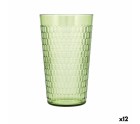 Vaso Quid Viba Verde Plástico 650 ml (12 Unidades) (Pack 12x)