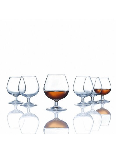 Balloon Glass Luminarc Spirit Bar Transparent Glass 6 Units 250 ml (Pack 6x)