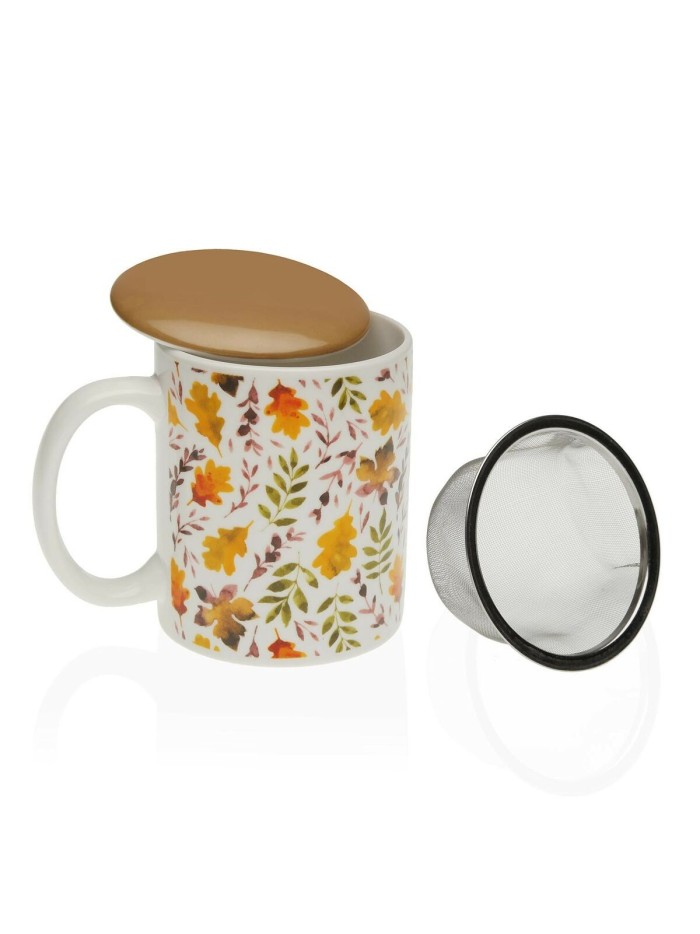 Tasse avec filtre pour infusions Versa Aia Volets Grès