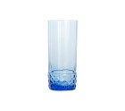 Set of glasses Bormioli Rocco America'20s Blue Glass 400 ml