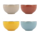 Bowl Quid Frappe Colorado Ceramic Multicolour (510 ml) (Pack 6x)