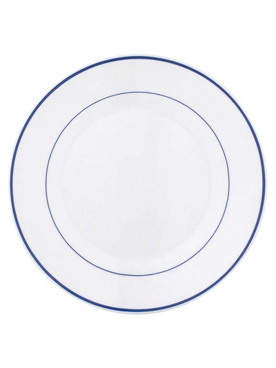 Set de Platos Arcoroc Rest. F/azul Postre Bicolor Vidrio 19,5 cm
