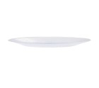 Assiette plate Quid Lonja Transparent verre (Ø 32,7 cm) (6 Unités) (Pack 6x)
