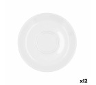 Plato Bidasoa Glacial Blanco Cerámica Ø 15 cm (12 Unidades) (Pack 12x)