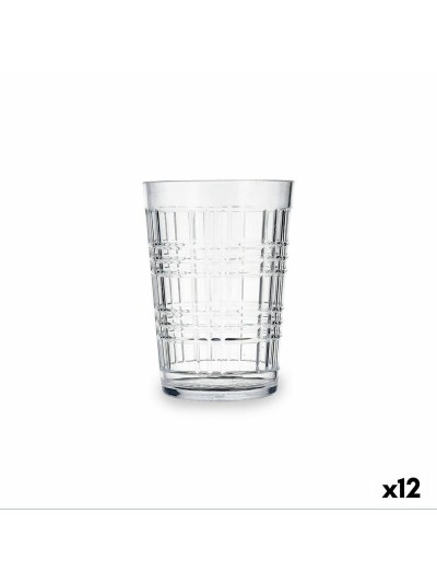 Vaso Quid Viba Transparente Plástico 450 ml (12 Unidades) (Pack 12x)