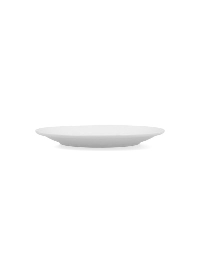 Assiette plate Bidasoa Glacial Coupe Céramique Blanc (21 cm) (Pack 6x)