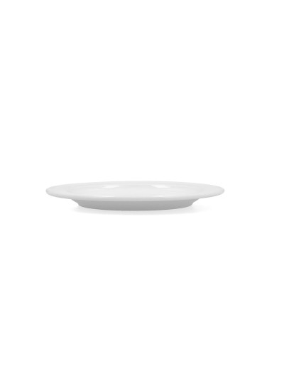 Plato de Postre Bidasoa Glacial Ala Estrch Blanco Cerámica 20 cm (6 Unidades) (Pack 6x)