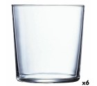 Beer Glass Luminarc Transparent Glass (36 cl) (Pack 6x)