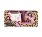 Cup with Plate Gorjuss Purrrrrfect love Ceramic Coasters Cup