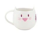 Tasse avec sous-tasse Gorjuss Purrrrrfect love Céramique Dessous de verres Tasse