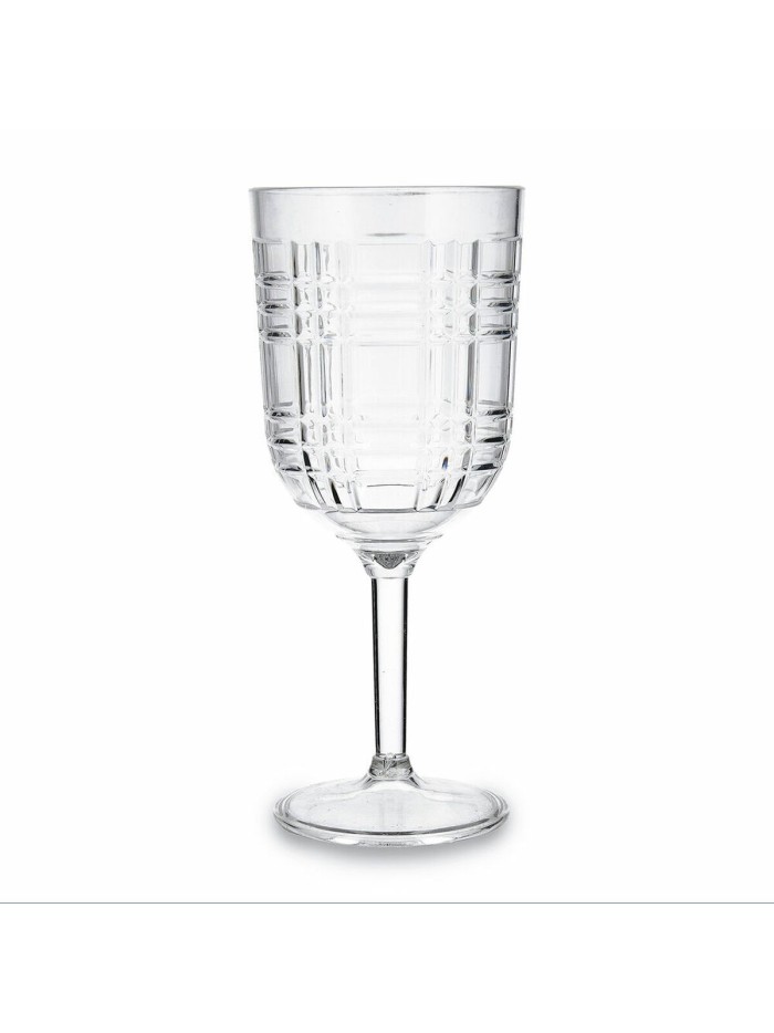 Copa de vino Quid Viba Transparente Plástico 420 ml (12 Unidades) (Pack 12x)