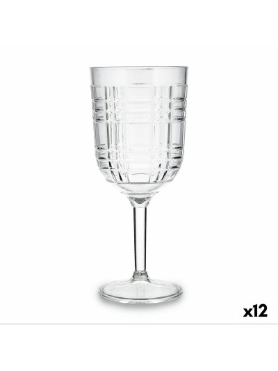 Wine glass Quid Viba Transparent Plastic 420 ml (12 Units) (Pack 12x)