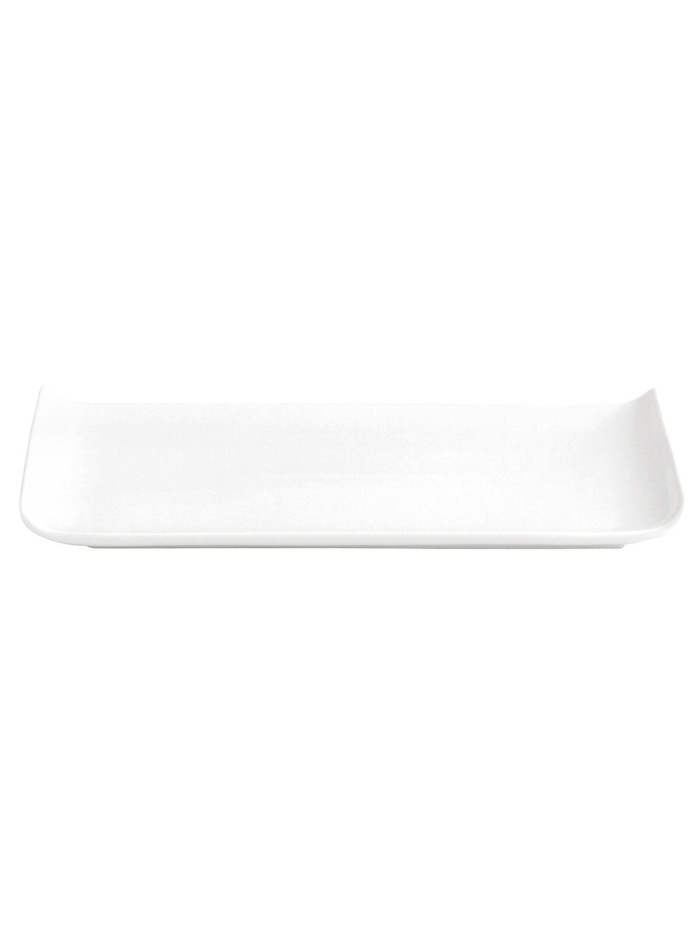 Assiette Quid Chef Baguette Céramique Blanc (25 x 12 cm) (Pack 6x)