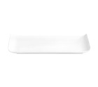 Plato Quid Chef Baguette Cerámica Blanco (25 x 12 cm) (Pack 6x)