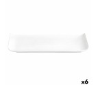 Plato Quid Chef Baguette Cerámica Blanco (25 x 12 cm) (Pack 6x)