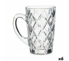 Cup Transparent Glass 6 Units (170 ml)