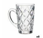 Cup Transparent Glass 6 Units (170 ml)