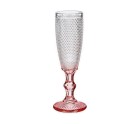 Copa de champán Rosa Transparente Vidrio 6 Unidades (180 ml)