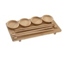 Set de Sushi DKD Home Decor 24 x 0,5 x 0,5 cm Natural Oriental