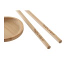 Sushi Set DKD Home Decor 24 x 0,5 x 0,5 cm Natural Oriental
